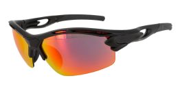 Prescription Sports Sunglasses Avalanche Black – ANSI Z87.1 Certified