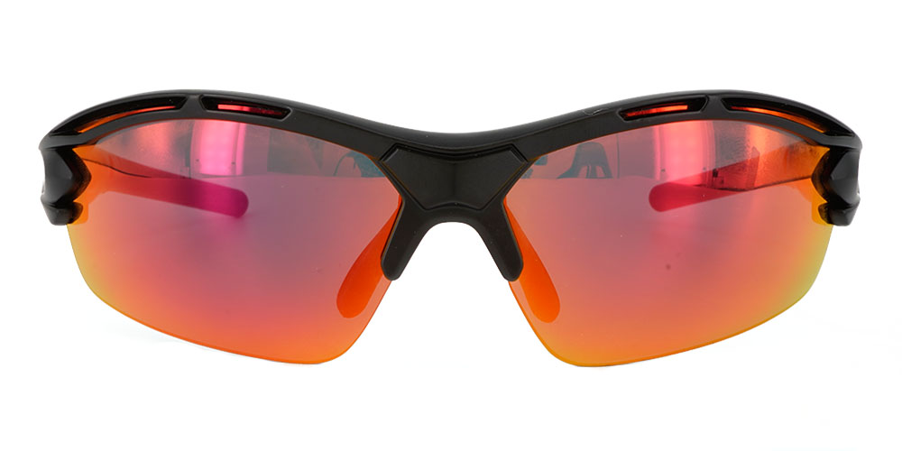 Prescription Sports Sunglasses Avalanche Black - ANSI Z87.1 Certified