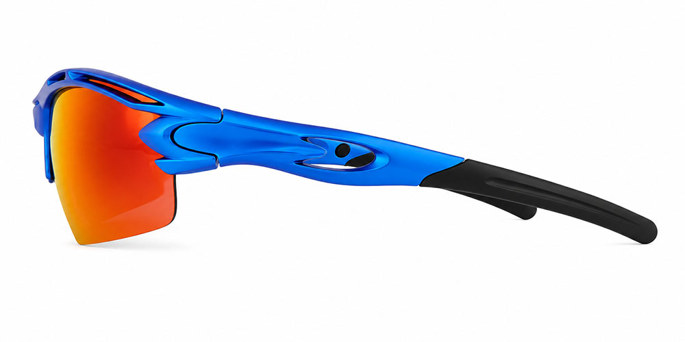 Prescription Sports Sunglasses Avalanche Blue - ANSI Z87.1 Certified