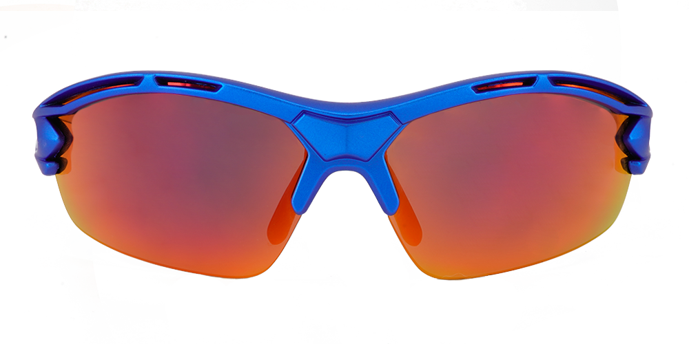 Prescription Sports Sunglasses Avalanche Blue - ANSI Z87.1 Certified